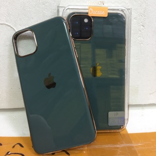 [XANH RÊU]Ốp lưng Ou case (Fashion) iphone 11 6.1/iphone 11 Pro 5.8/iphone 11 Pro Max 6.5" viền xi sang trọng