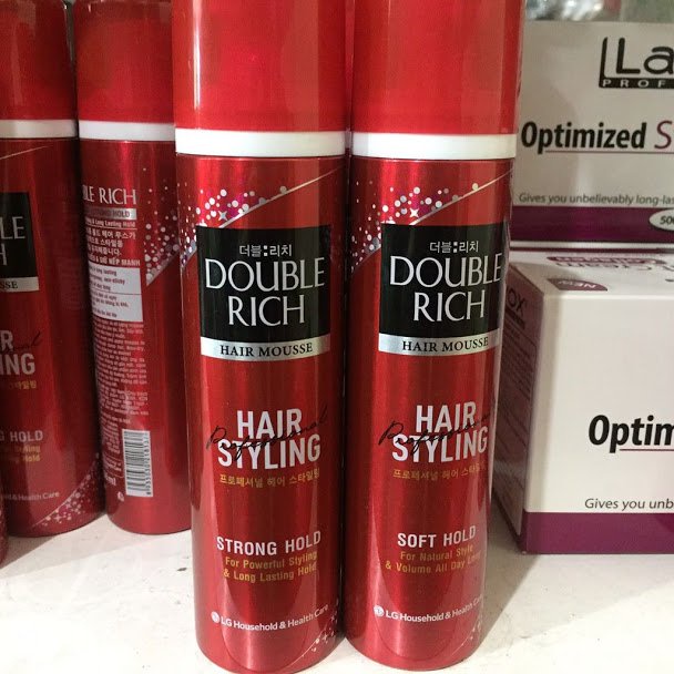 Double Rich Hair Mousse 150ml