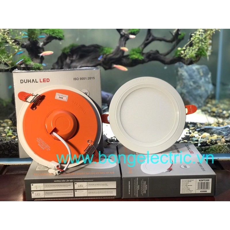 Đèn Led âm trần Duhal, downlight - 6w-9w-12w - TĂNG PHÔ LIỀN THÂN, KDPT246 KDPT209 KDPT212 - hàng chính hãng