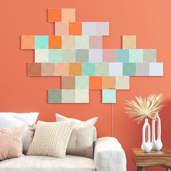 Nanoleaf Shapes Canvas Extra Kit – Đèn mở rộng hình vuông 4 miếng