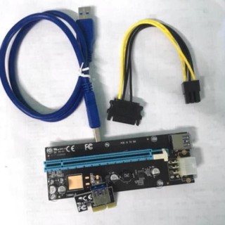 Thanh lý Dây cáp Riser USB 3.0 Nối Dài VGA từ PCI-E 1x to PCI 16x - Mới
