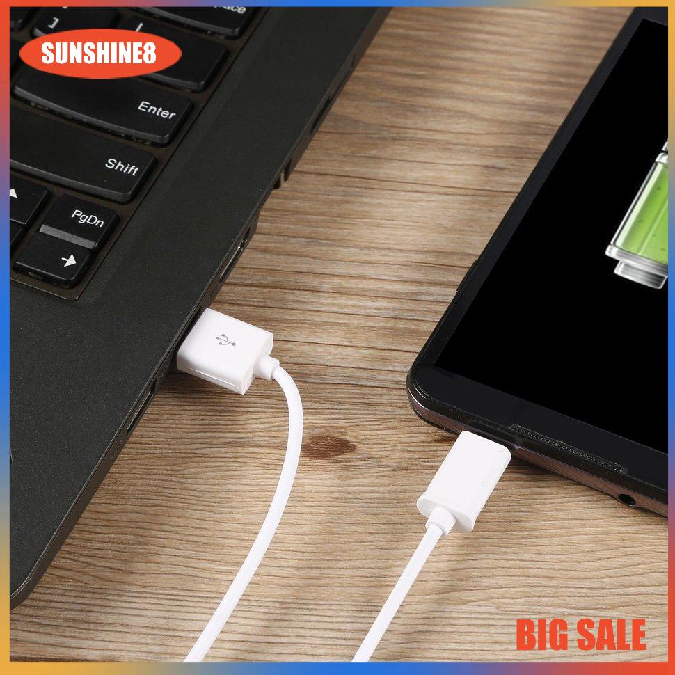 【SUN】1m 3ft Round V8 USB to Micro USB Good Quality Charge Data Cable for Samsung