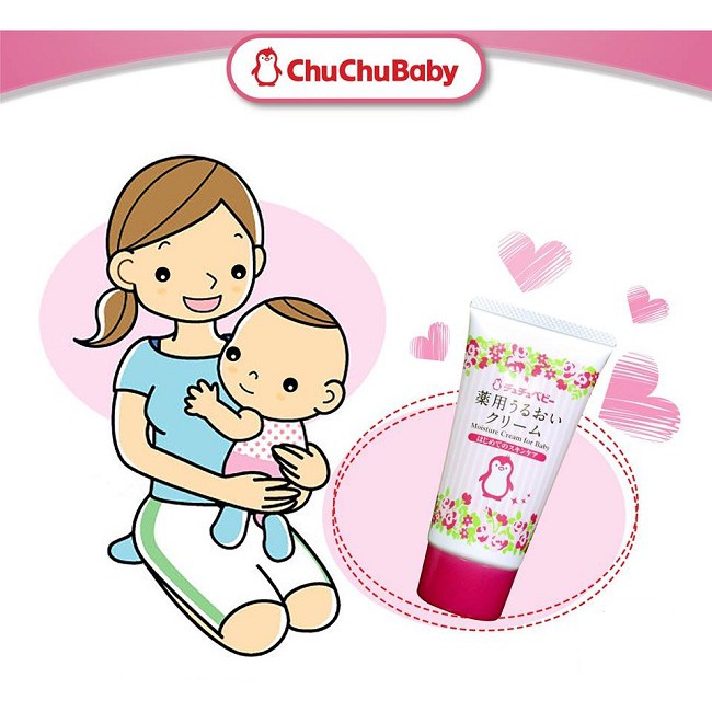 Kem dưỡng ẩm toàn thân cho bé Chuchubaby Nhật Bản