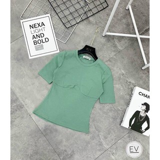áo zip cúp ngực