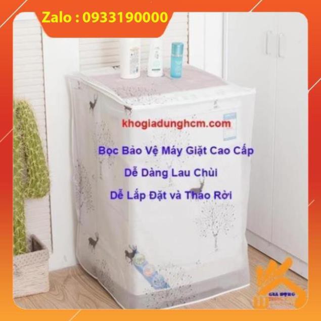 [Mã LIFEHLDEC giảm 10% đơn 99k] Bọc máy giặt Cao Cấp Đủ Size Chống Thấm ,Chống bám bụi ,Tháo Lắp dễ dàng