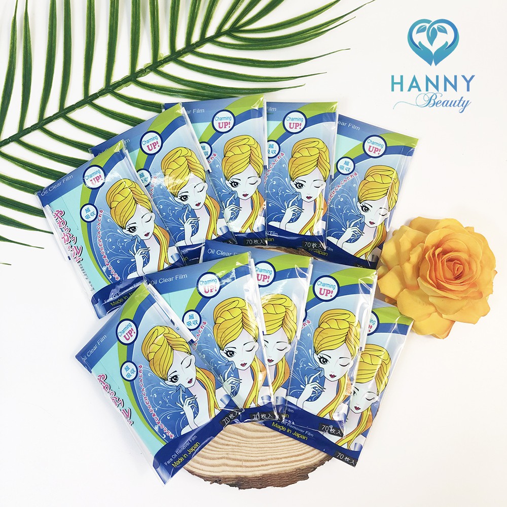 Combo 10 Giấy Thấm Dầu Jomi 70 Tờ Oil Clear Film