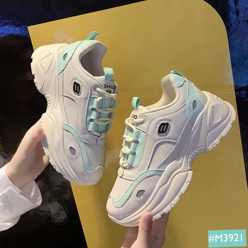 Giày Thể Thao Nữ Phản Quang MINSU FASHION M3921, Giày Sneaker Nữ Độn Đế Mới Nhất 2020 Phù Hợp Mang Đi Chơi, Đi Học