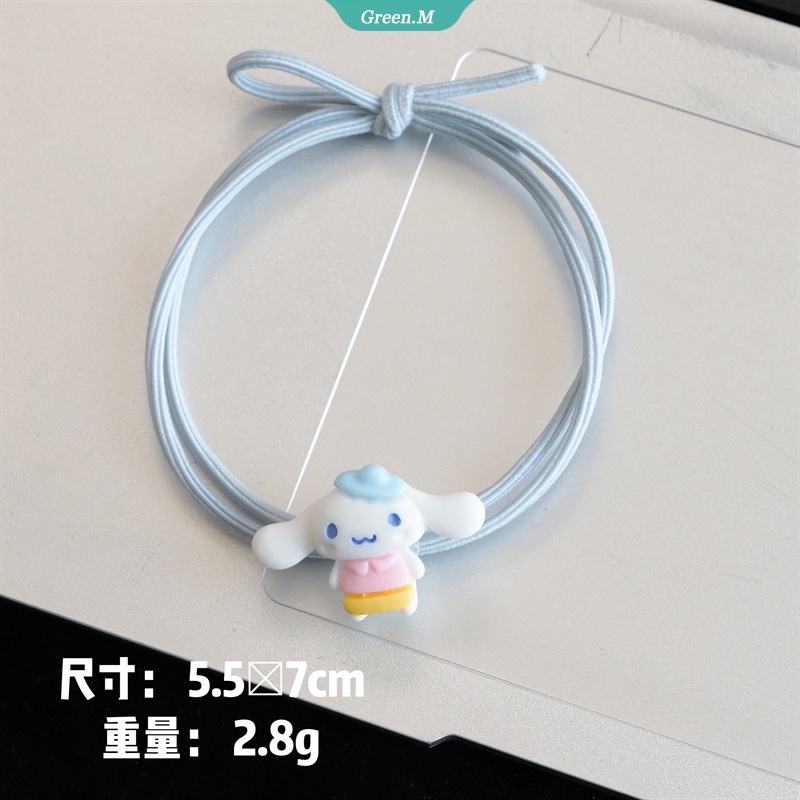 SANRIO Dây Buộc Tóc/ Vòng Tay Hình Búp Bê Cinnamoroll Hoạt Hình Dễ Thương Cho Nữ