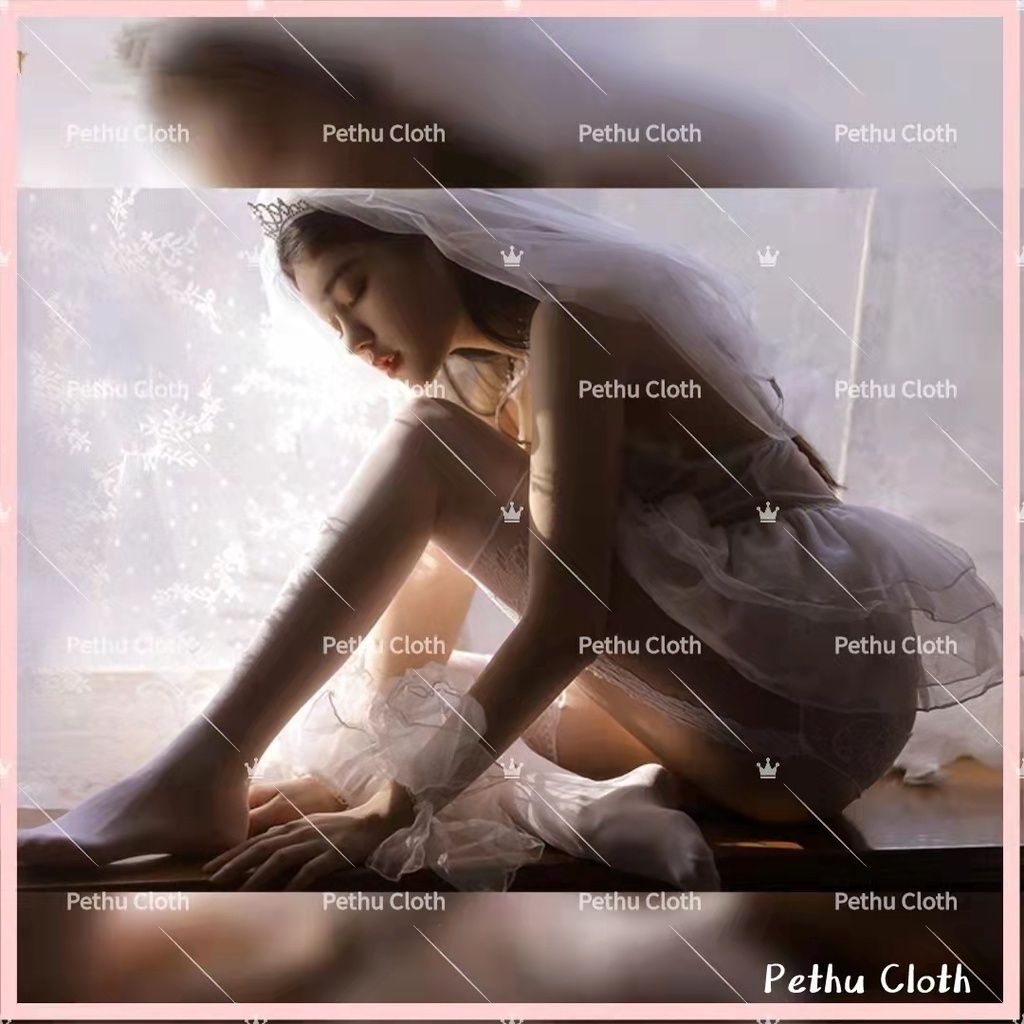 （quà cưới）👰Hàng sẵn gửi ngay👰Đồ ngủ sexy nữ️👰cô dâu đầm ngủ 2 dây ren quyến rũ gợi cảm Freesize- 40-65kg-014 | BigBuy360 - bigbuy360.vn