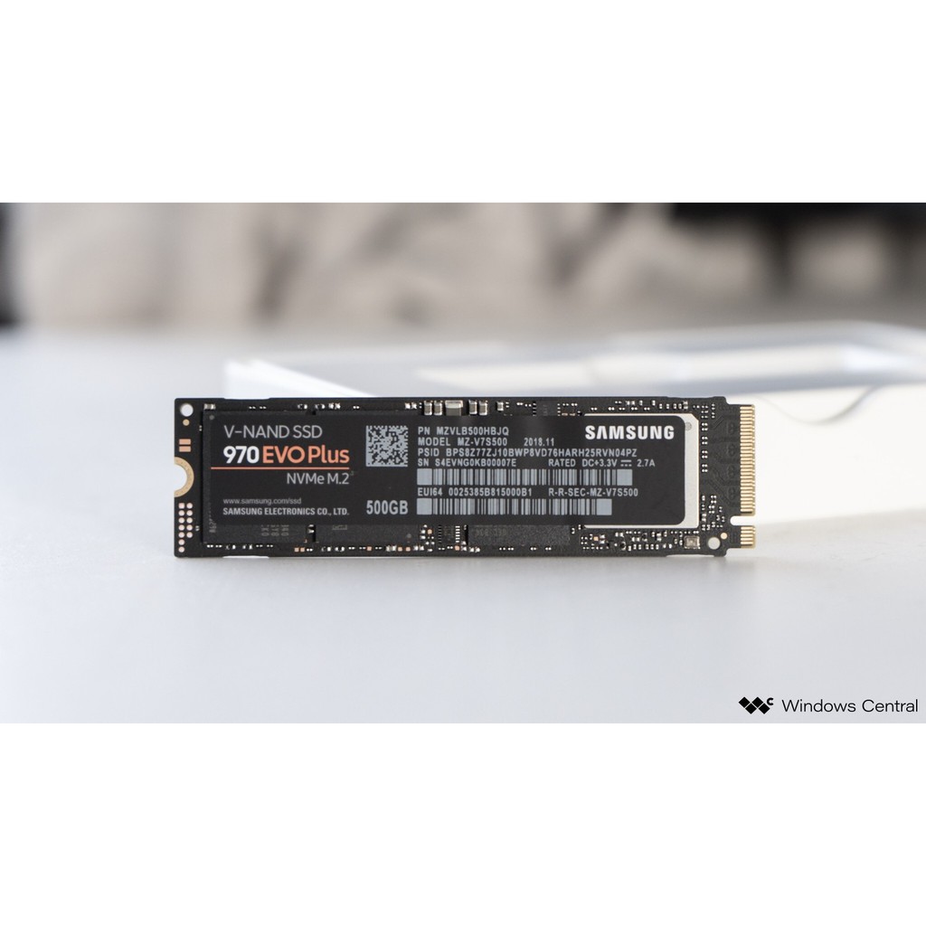 Ổ cứng SSD Samsung 970 EVO Plus 500GB M.2 PCIe NVMe 3x4