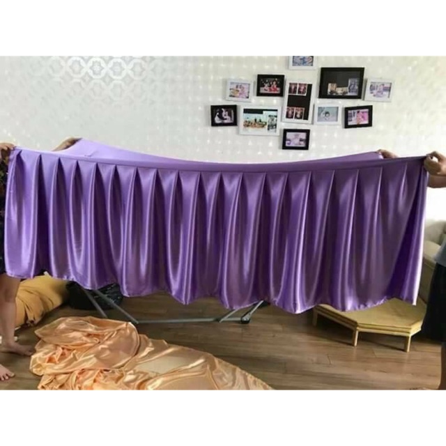 Ga  trải giường spa, phun xăm...vải lụa không nhăn THIẾT KẾ THÊU MIỄN PHÍ