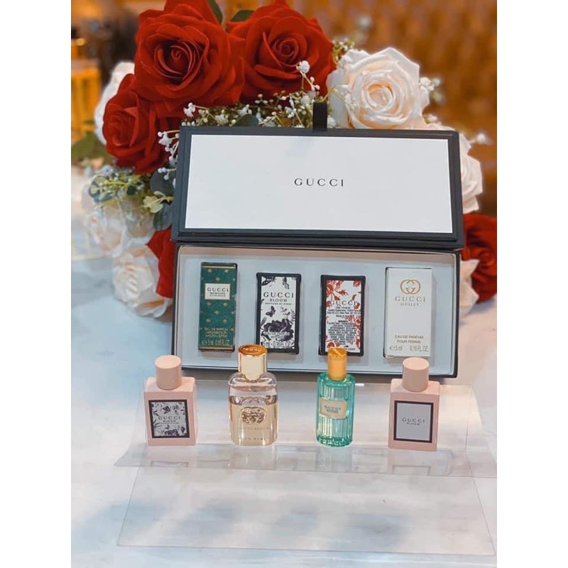 Set gucci mini 4 chai x 5 ml