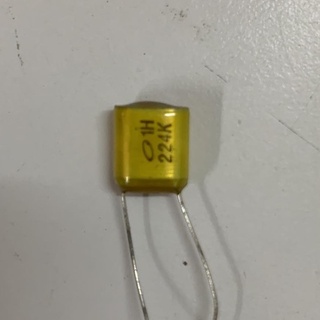 Tụ điện film màu vàng 224j 1h 50v 224 0.22uf
