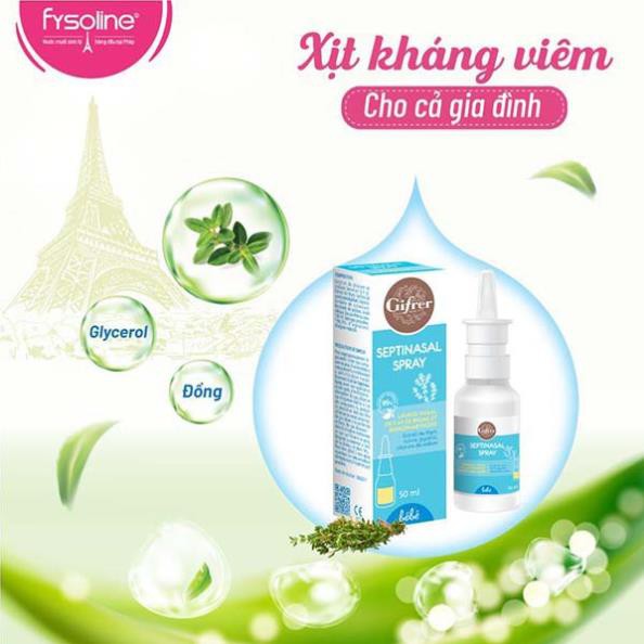 Xịt mũi Septinasal Spray (Lọ xịt 50ml)