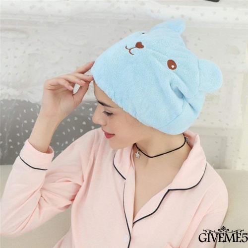 Khăn trùm đầu giúp làm khô tóc tạo kiểu tiện dụng chất lượng cao