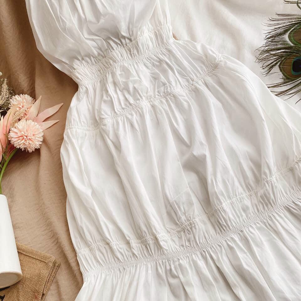 Set váy nữ đẹp, đầm hoa nhí mùa hè, chất vải đẹp, hàng chuẩn bán shop, phom dưới 52kg-tùy chiều cao | BigBuy360 - bigbuy360.vn