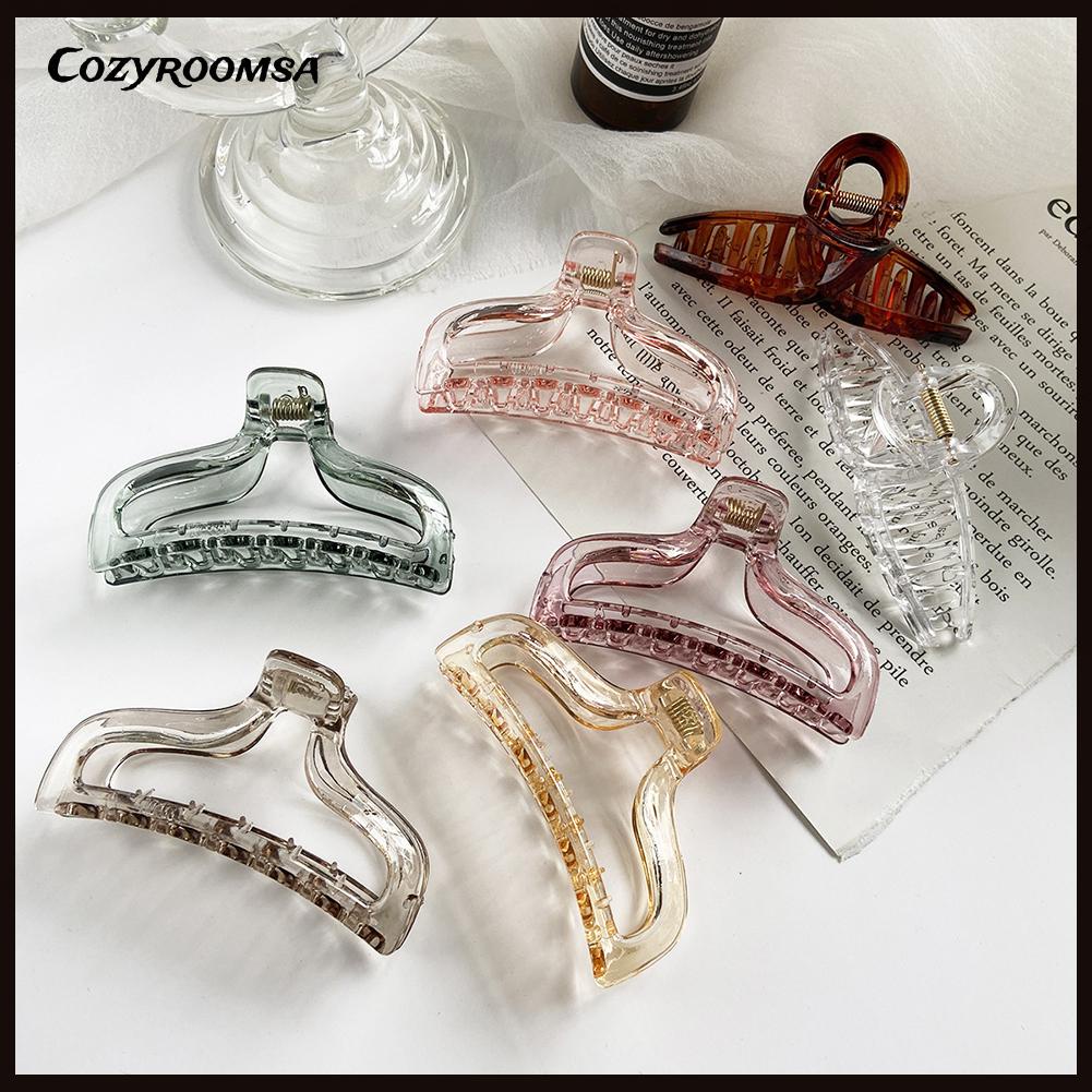 Kẹp Tóc Trong Suốt Thời Trang Cho Nữ