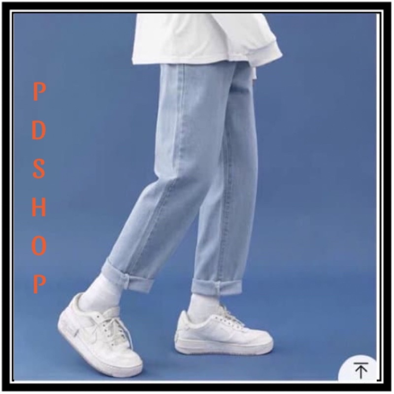 Quần bò jean baggy nam quần bò nam quần jean bò baggy nam unisex hottrend 2021 PDShop | BigBuy360 - bigbuy360.vn