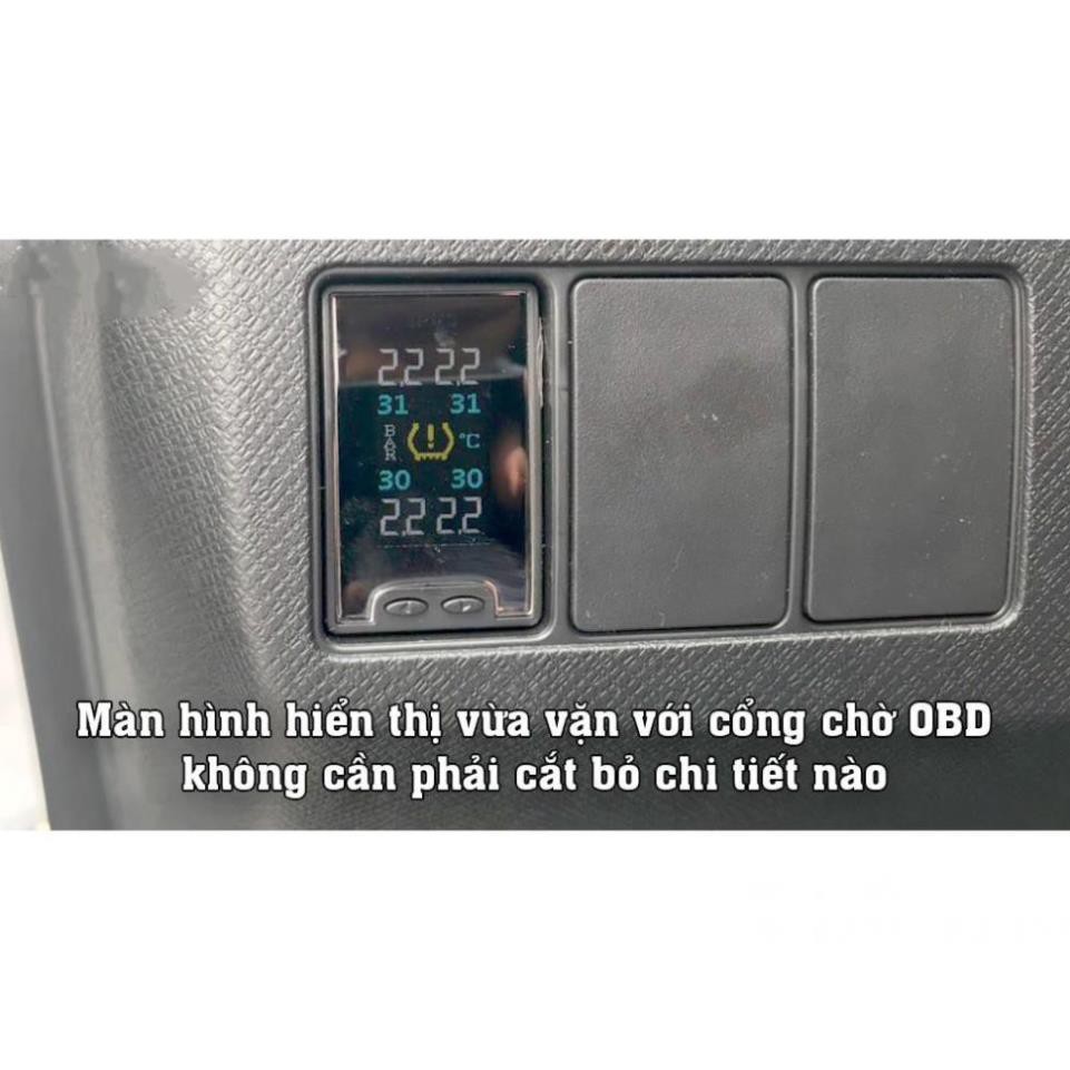 [Giảm giá]  BỘ CẢM BIẾN ÁP SUẤT LỐP CẮM CỔNG CHỜ XE TOYOTA