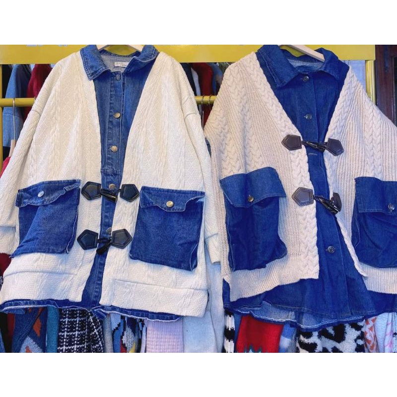 Cadigan khoác len hàn