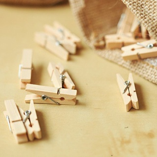 Kẹp Gỗ Trang Trí - Set 100 Kẹp
