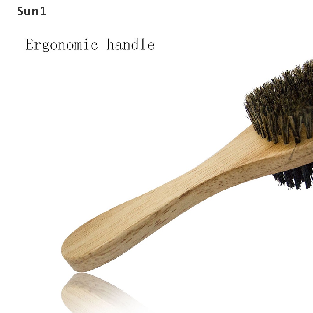 Lược Chải Râu Tay Cầm Bằng Gỗ Dành Cho Nam Giới Sun1