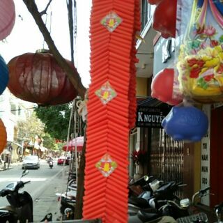 Dây pháo giả  ,giá sỉ ( pháo giấy thủ công)