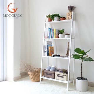 Kệ sách 4 tầng, kệ gỗ đa năng 4 tầng