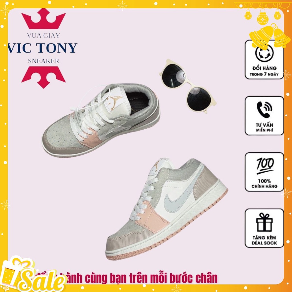 Giày jordan Milan cổ thấp, Giày JD1 low milan thấp cổ nam nữ cực hot Full Box Bill
