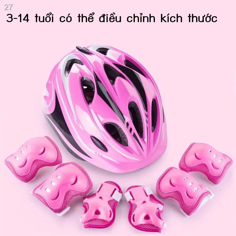 【2022】Mũ bảo hiểm trẻ em đồ hộ trọn bộ nam nữ trượt patin xe đạp ván cân bằng chống ngã thể thao cưỡi ngựa