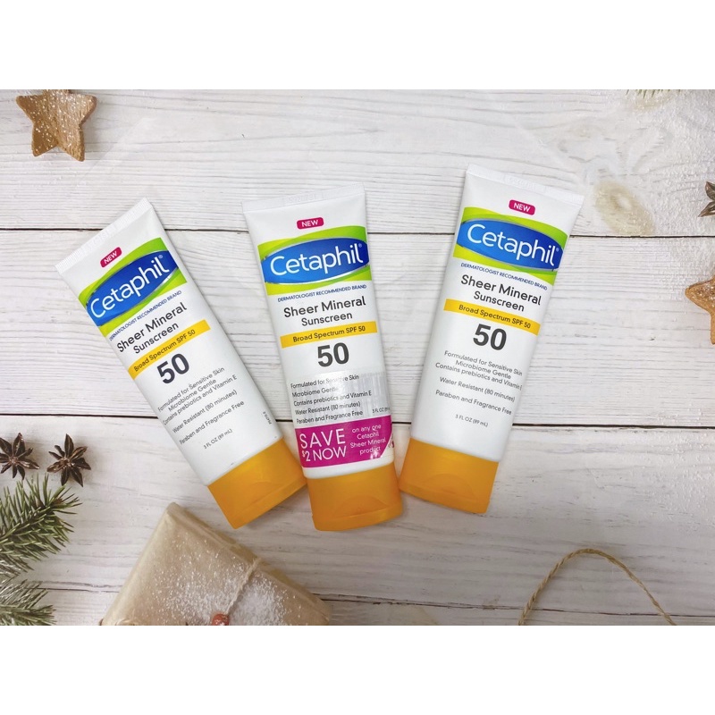 Kem chống nắng Cetaphil Broad Spectrum SPF 50