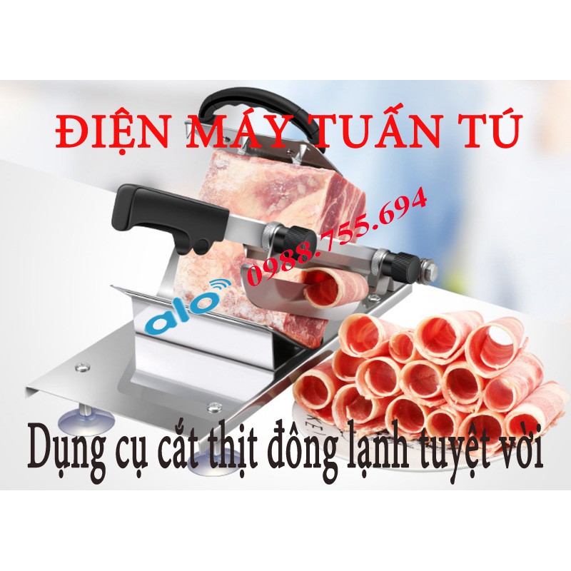 MÁY THÁI THỊT ĐÔNG LẠNH sản xuất tại Việt Nam