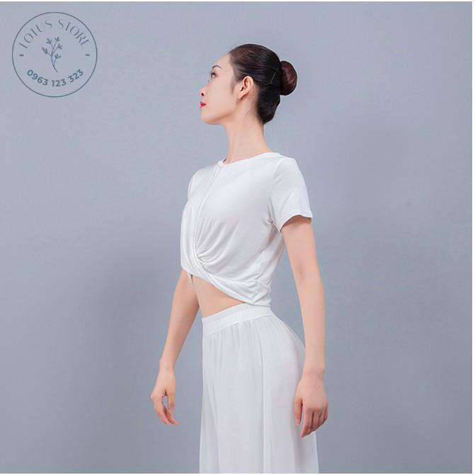 Áo croptop trang phục múa, nhảy A16 - Lotus Store