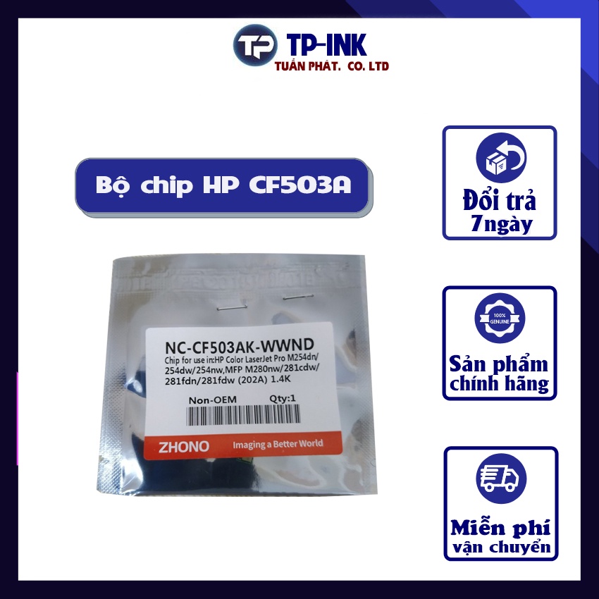 [FREESHIP] Bộ Chip [RẺ VÔ ĐỊCH] Bộ chip Hp CF503A mầu dùng cho HP Pro M254NW/M254dw- M280nw,M281fdn M281fdw