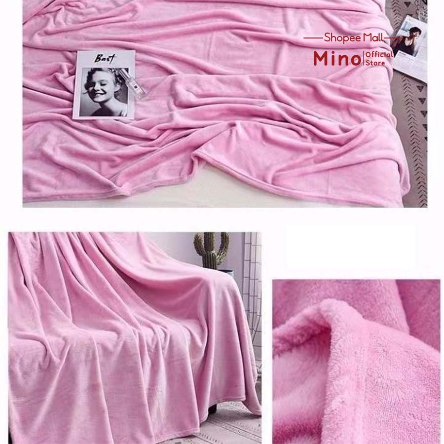 Chăn Thu Đông Văn Phòng Cotton Đũi Cao Cấp Full Size MINO STORE TH121