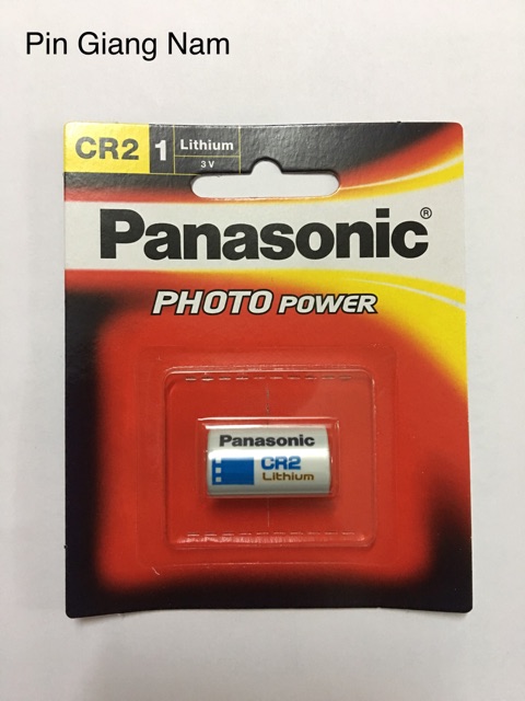 Pin CR2 Panasonic 3V Lithium vỉ 1 viên