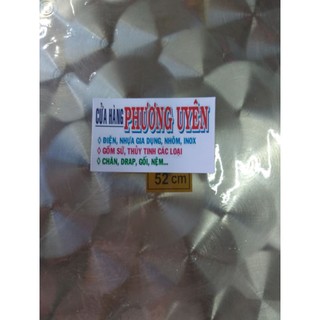 Mâm vành inox  52cm
