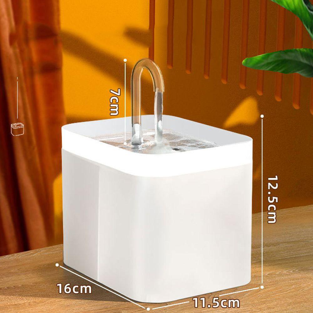 ZAIJIE24 Máng Uống Nước Tự Động 1.5L Cho Thú Cưng