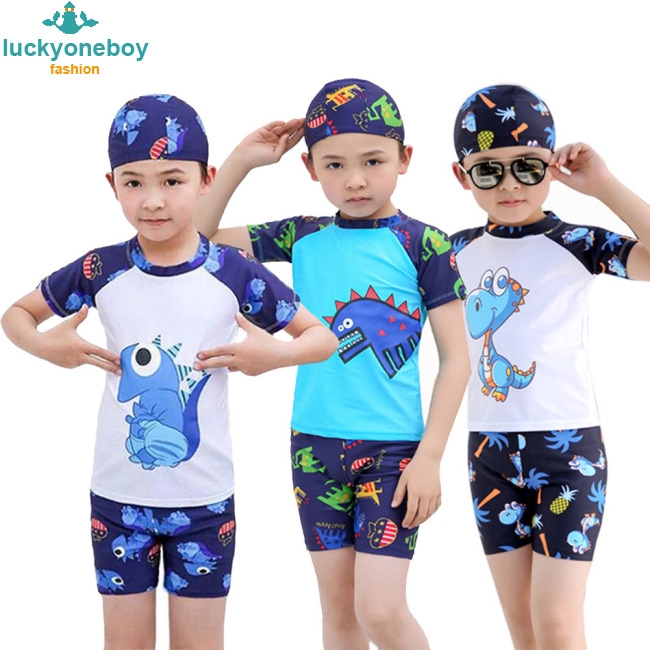Bộ đồ bơi áo liền quần hình khủng long cho bé trai | BigBuy360 - bigbuy360.vn