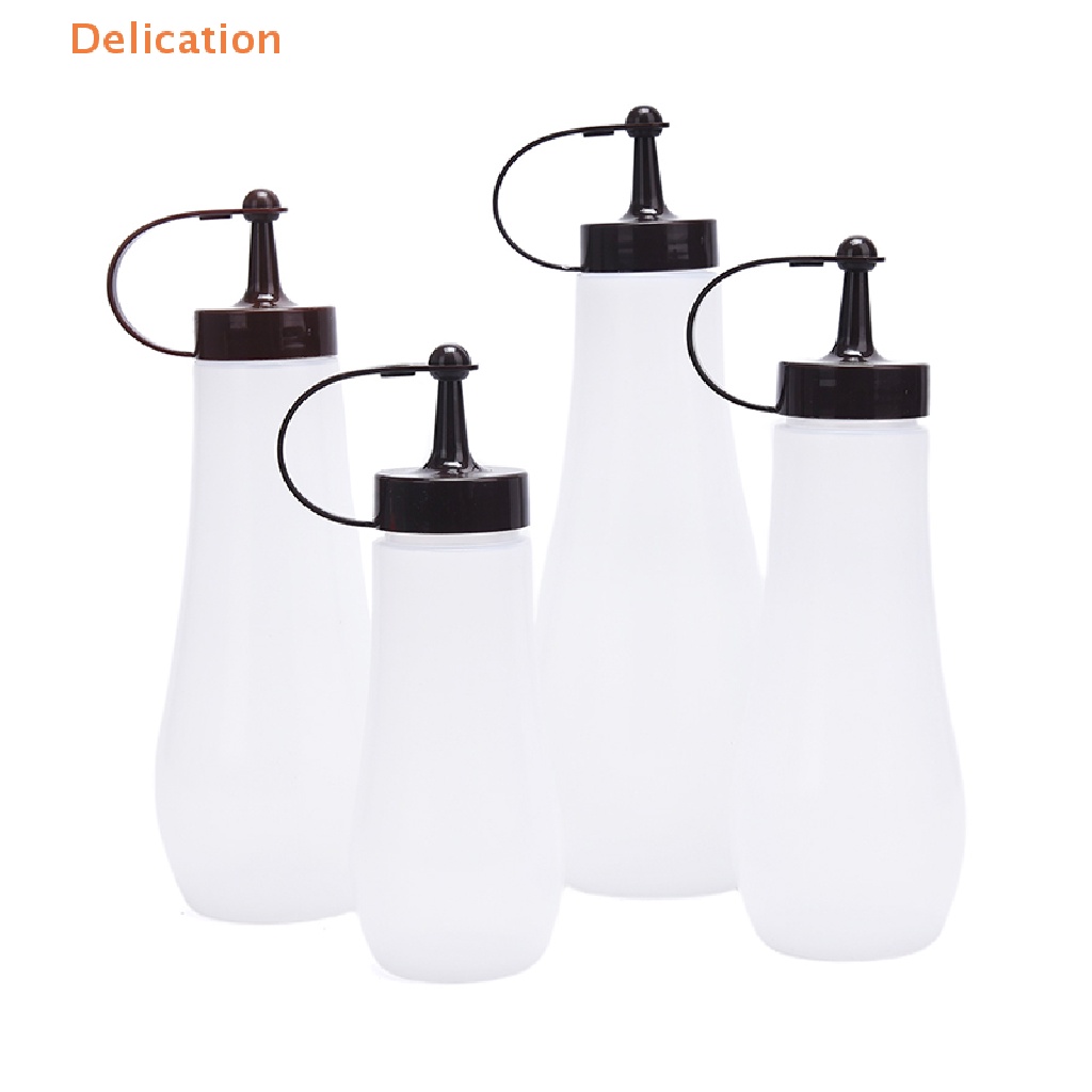 Bình Nhựa Đựng Dầu Ăn / Nước Sốt Dạng Bóp Cho Nhà Bếp