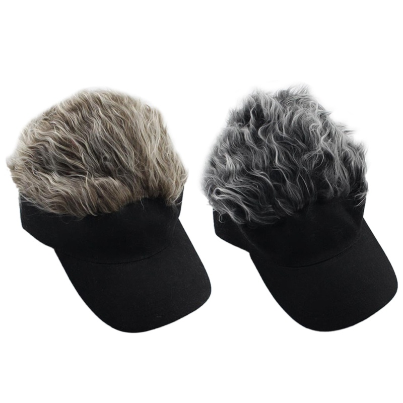 Youyo Mũ Lưỡi Trai Che Nắng Giả Tóc Vui Nhộn Cho Tiệc Halloween