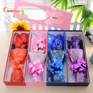 Hoa hồng sáp thơm 11 bông