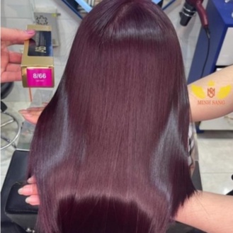 Thuốc nhuộm tóc màu tím A86 dạng kem típ 100ml cho Salon