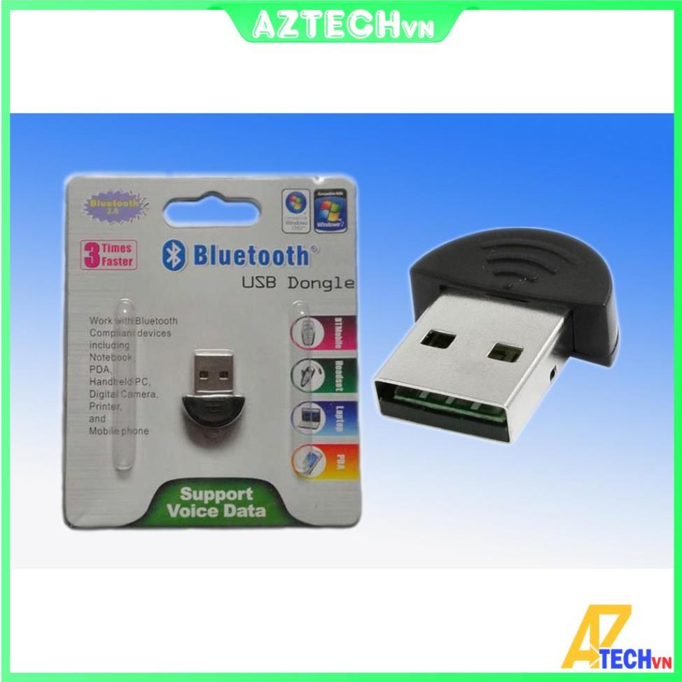 [Siêu Rẻ] USB Bluetooth Mini 06 v2.0 (Dùng cho PC) Thu Bluetooth cho máy tính