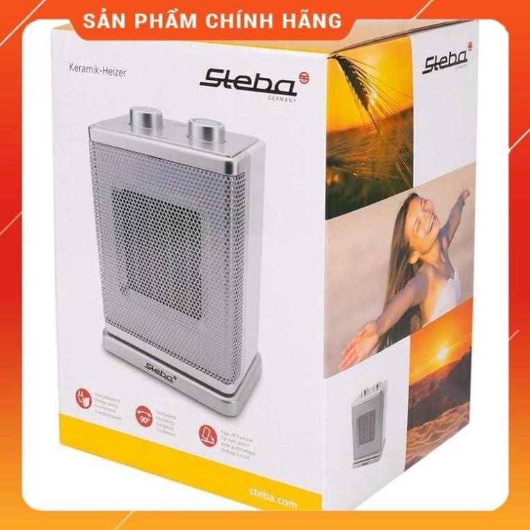 Quạt Sưởi Ceramic Steba KH4 Công suất 1800W - Nhập khẩu Đức
