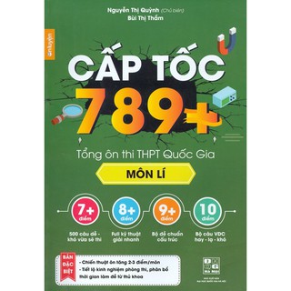 Sách - cấp tốc 789+ tổng ôn thi thpt quốc gia môn lí