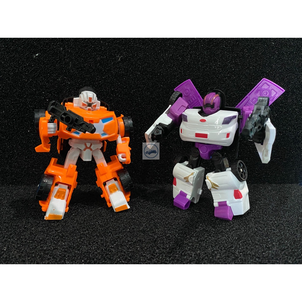 Combo 2 Xe ôtô đồ chơi biến hình nhân vật transformer siêu chất, cỡ lớn dành cho bé yêu