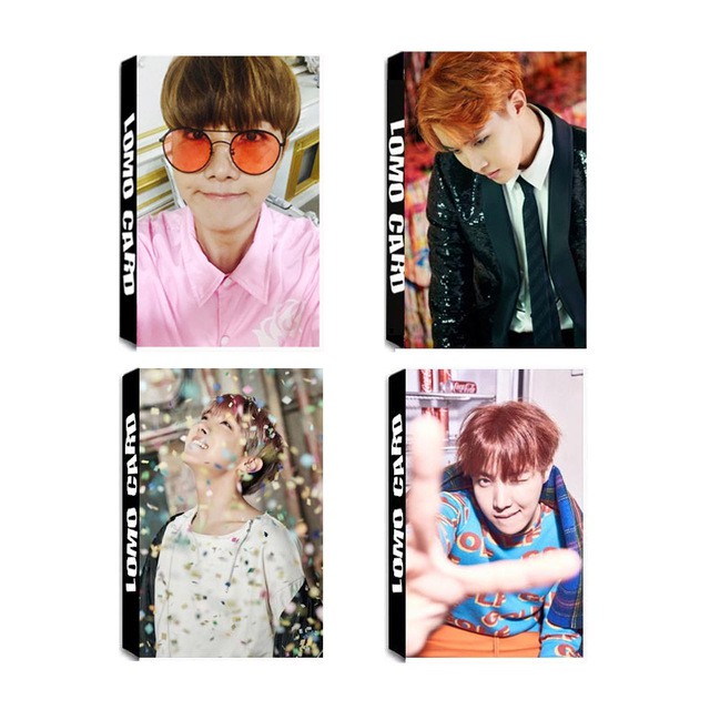 LOMO CARD Jhope RM Jin BTS