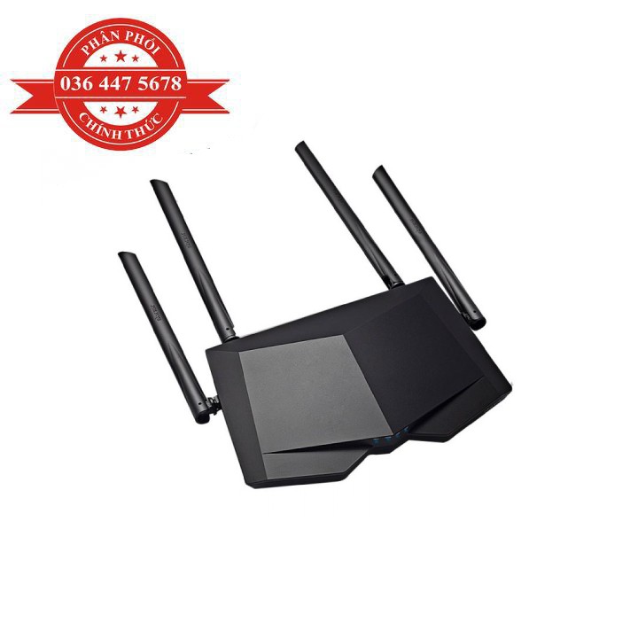 Bộ Phát Wifi Tenda AC6 4 râu Băng Tần Kép 1200 xuyên tường - Hàng Chính Hãng