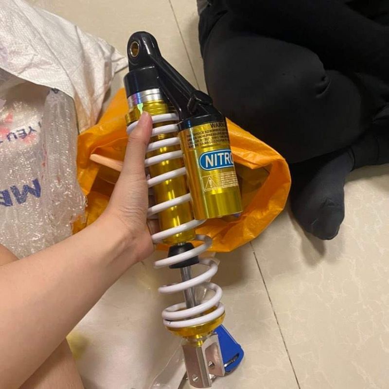 Phuộc nhún sau Sum ga bình dầu cho các xe 1 phuộc Vario Sh mode Click Janus Lead vision